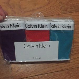 Calvin Klein Modern Cotton 3 pack thongs
